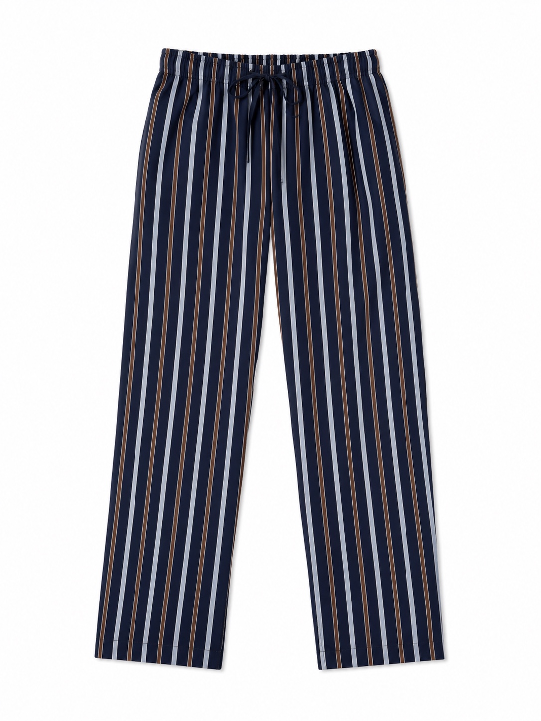 Navy Stripe Trousers